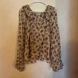 DOEN XXL ADETTE TOP IN WILDFLOWER WISP